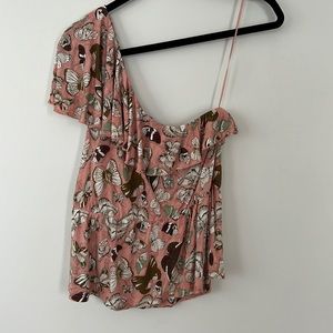 One Shoulder H&M top